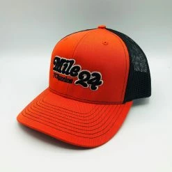 TC Running Co TCRC Mile 24 Cap (Orange/Black)