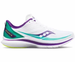 Saucony Women's Kinvara 12 "Hot Streak" (116 - White/Jade)