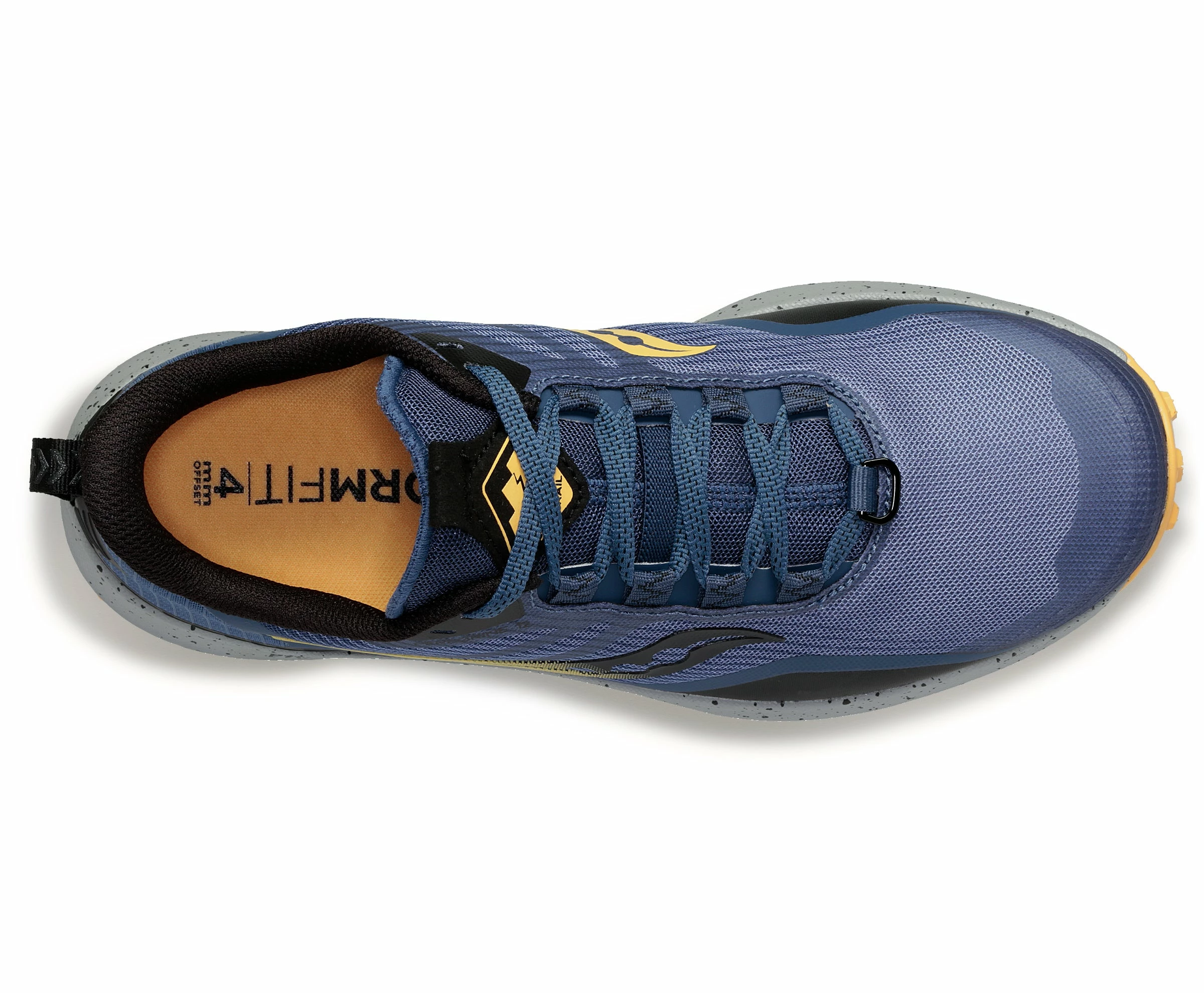 Saucony Women's Peregrine 12 (30 - Basin/Gold) 3 Saucony Women's Peregrine 12 (30 - Basin/Gold) - Image 3