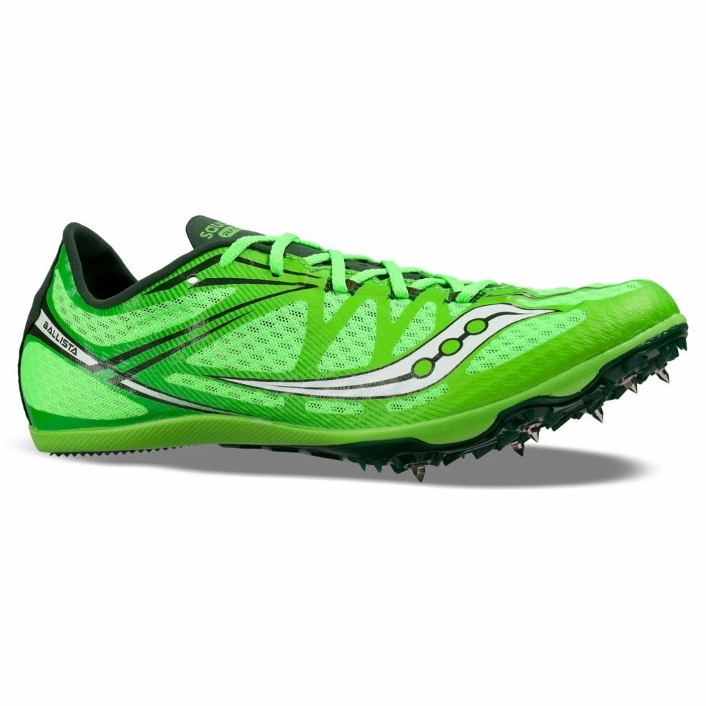 Saucony Women's Ballista (4 - Slime/White) 1 Saucony Women's Ballista (4 - Slime/White)