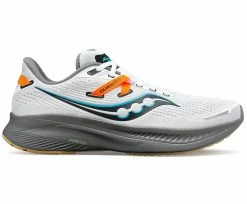 Saucony Men's Guide 16 (85 - White/Gravel)