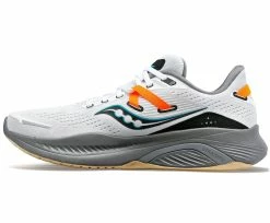 Saucony Men's Guide 16 (85 - White/Gravel) -THE OFFICE PARTY EDIT SHOP S20810 85 2