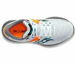 Saucony Men's Guide 16 (85 - White/Gravel) -THE OFFICE PARTY EDIT SHOP S20810 85 3