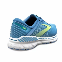 BROOKS Women's Adrenaline GTS 22 (415 - Silver Lake Blue/Green/White) -THE OFFICE PARTY EDIT SHOP brooks 120353415 h