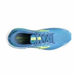 BROOKS Women's Adrenaline GTS 22 (415 - Silver Lake Blue/Green/White) -THE OFFICE PARTY EDIT SHOP brooks 120353415 o