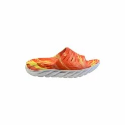 Hoka Unisex Ora Recovery Slide Swirl (YPFS - Yellow Pear/Fiesta)