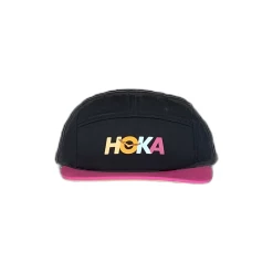 Hoka Unisex Performance Hat "St(ART) Pack" (BFFH - Black/Festival Fuchsia)