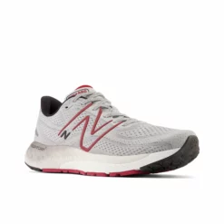 New Balance Men’s Fresh Foam X 880 V13 (G - Aluminum Grey/Crimson/Black) -THE OFFICE PARTY EDIT SHOP m880g13 105