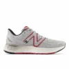 New Balance Men’s Fresh Foam X 880 V13 (G - Aluminum Grey/Crimson/Black)