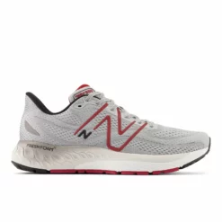 New Balance Men’s Fresh Foam X 880 V13 (G - Aluminum Grey/Crimson/Black)