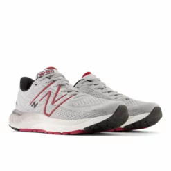 New Balance Men’s Fresh Foam X 880 V13 (G - Aluminum Grey/Crimson/Black) -THE OFFICE PARTY EDIT SHOP m880g13 5