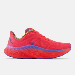 New Balance Men’s Fresh Foam More V4 (LR - Electric Red/Bright Lapis)