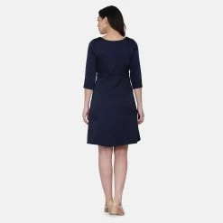 Powersutra Navy Blue Poly Satin Skater Evening Dress 8 Powersutra Navy Blue Poly Satin Skater Evening Dress -THE OFFICE PARTY EDIT SHOP navy blue poly crepe chamomile skater evening dress 3 b39aec3a e01a 468e bc69 1a9a2f1c0fe5