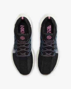 Nike Women's Pegasus Turbo Flyknit Next Nature (004 - Black/White/Anthracite/Noise Aqua) -THE OFFICE PARTY EDIT SHOP pegasus turbo next nature womens road running shoes v0hK3R 1