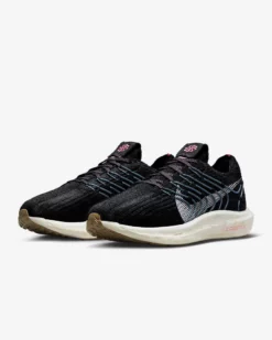 Nike Women's Pegasus Turbo Flyknit Next Nature (004 - Black/White/Anthracite/Noise Aqua) -THE OFFICE PARTY EDIT SHOP pegasus turbo next nature womens road running shoes v0hK3R 2