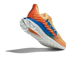 Hoka Men's Mach 5 (IVOR - Impala/Vibrant Orange) -THE OFFICE PARTY EDIT SHOP prrvizasflshkdkjggop