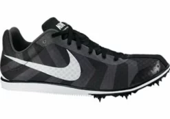Nike Unisex Zoom Rival D 8 (010 - Black/White-Cool Grey)