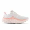New Balance Women’s Fresh Foam More V4 (CM- Quartz Grey/Washed Pink/Grapefruit)