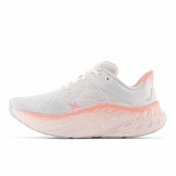 New Balance Women’s Fresh Foam More V4 (CM- Quartz Grey/Washed Pink/Grapefruit) -THE OFFICE PARTY EDIT SHOP wmorcm4 202